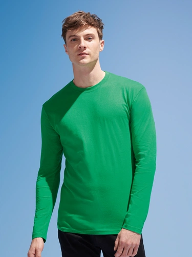 Футболка с длинным рукавом Monarch 150, ярко-зеленая Футболка с длинным рукавом Monarch 150, ярко-зеленая
