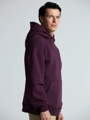 Худи Kulonga Oversize, фиолетовое Худи Kulonga Oversize, фиолетовое