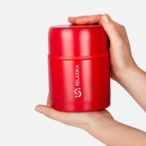 Термос для еды Relaxika 500, красный Термос для еды Relaxika 500, красный