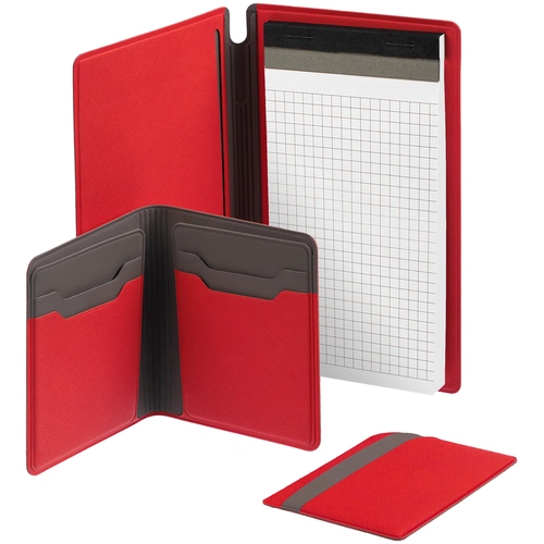 Чехол для карточек Dual, красный Чехол для карточек Dual, красный