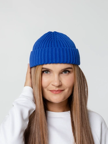 Шапка Hipsta, синяя (василек) Шапка Hipsta, синяя (василек)