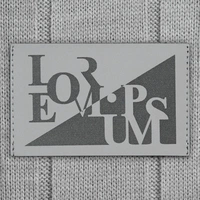 Лейбл светоотражающий Tao, XL