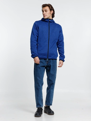 Куртка с капюшоном унисекс Gotland, синяя Куртка с капюшоном унисекс Gotland, синяя