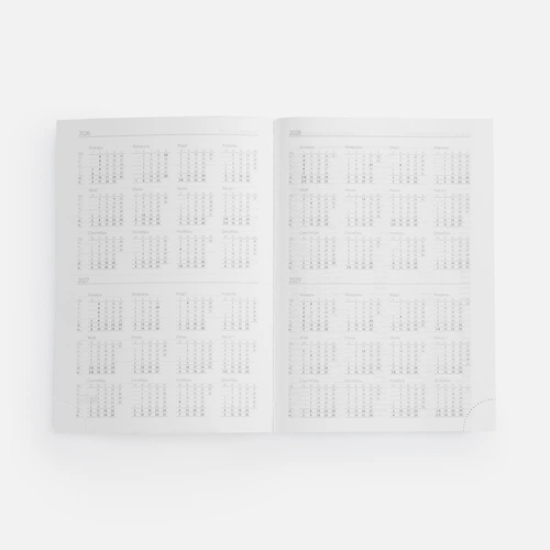 Ежедневник Vivian Metal, недатированный, синий Ежедневник Vivian Metal, недатированный, синий