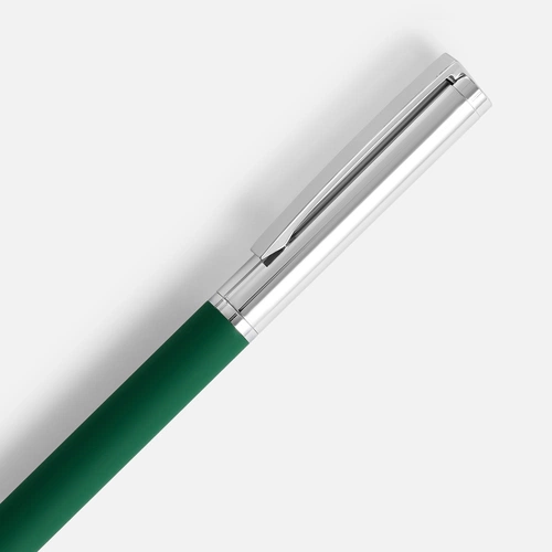 Ручка шариковая Eyeshot Soft Touch, темно-зеленая Ручка шариковая Eyeshot Soft Touch, темно-зеленая