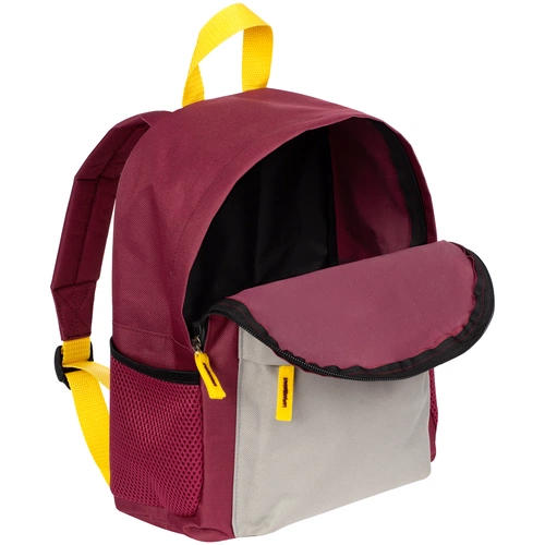 Рюкзак детский Kiddo, бордовый с серым Рюкзак детский Kiddo, бордовый с серым