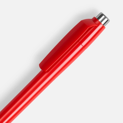 Ручка шариковая Klippa, красная Ручка шариковая Klippa, красная