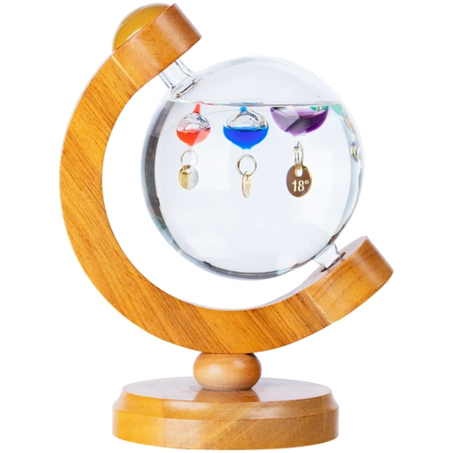 Термометр-шар «Галилео» в деревянном корпусе Термометр-шар «Галилео» в деревянном корпусе