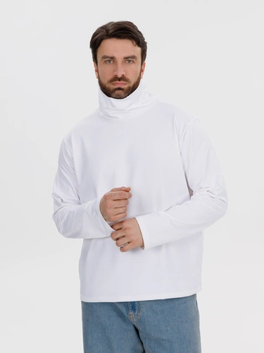 Лонгслив Morfiss, белый Лонгслив Morfiss, белый