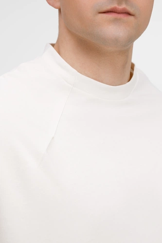 Футболка оверсайз унисекс Sinkopa, молочно-белая Футболка оверсайз унисекс Sinkopa, молочно-белая