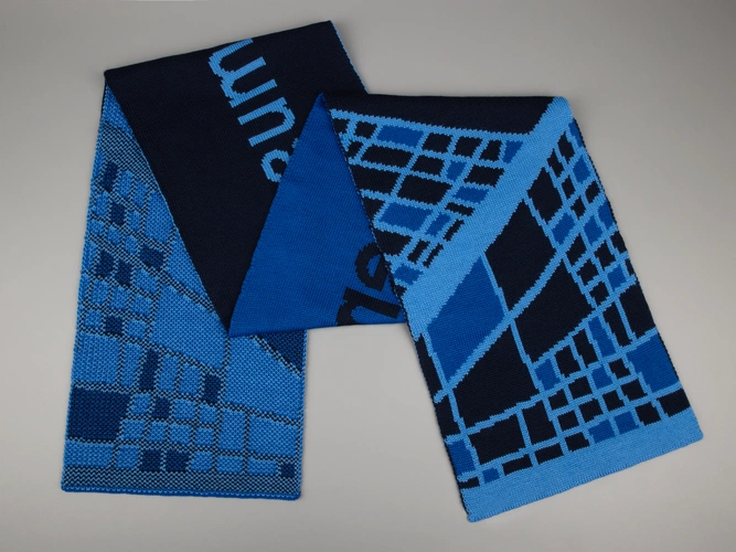 Шарф Joyful на заказ, XL, полушерсть Шарф Joyful на заказ, XL, полушерсть