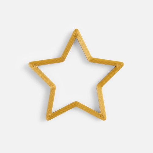 Подвеска Contour, 3D-печать на заказ, звезда Подвеска Contour, 3D-печать на заказ, звезда
