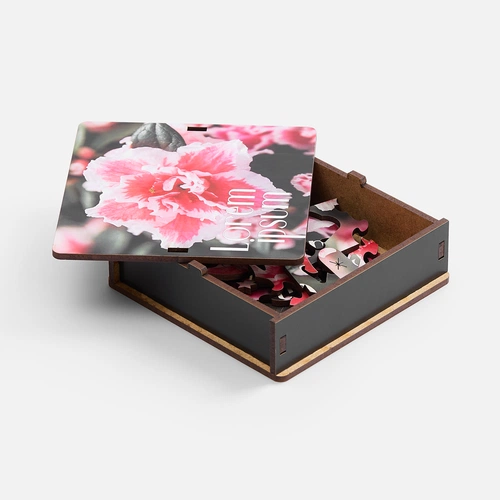 Деревянный пазл в шкатулке PuzzleBox на заказ Деревянный пазл в шкатулке PuzzleBox на заказ