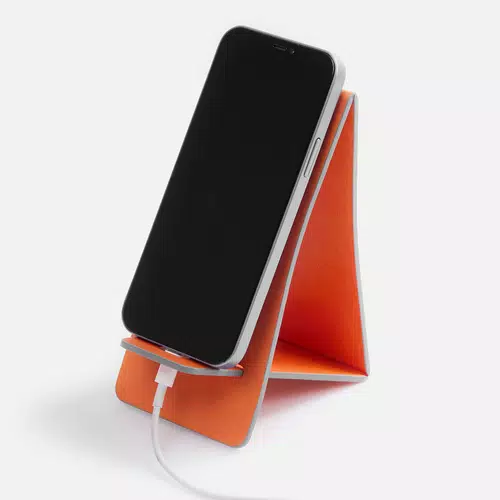 Подставка для телефона Petrus, оранжевая Подставка для телефона Petrus, оранжевая