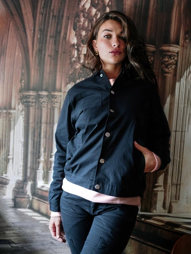 Куртка унисекс Bratislava, черная Куртка унисекс Bratislava, черная