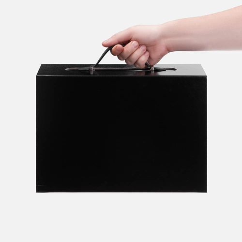 Коробка складная Holdfold, M, черная Коробка складная Holdfold, M, черная