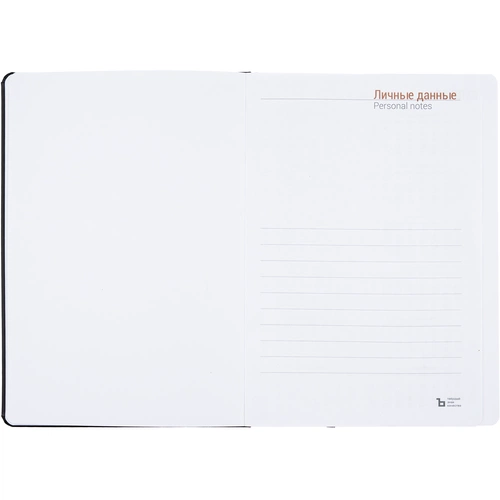 Ежедневник Basis, датированный, черный Ежедневник Basis, датированный, черный