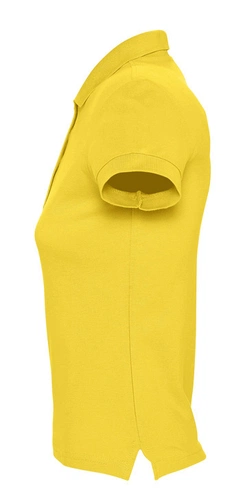 Рубашка поло женская Passion 170, желтая Рубашка поло женская Passion 170, желтая