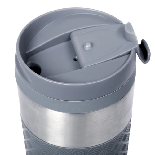 Термостакан Hard Work, вакуумный, серебристый Термостакан Hard Work, вакуумный, серебристый