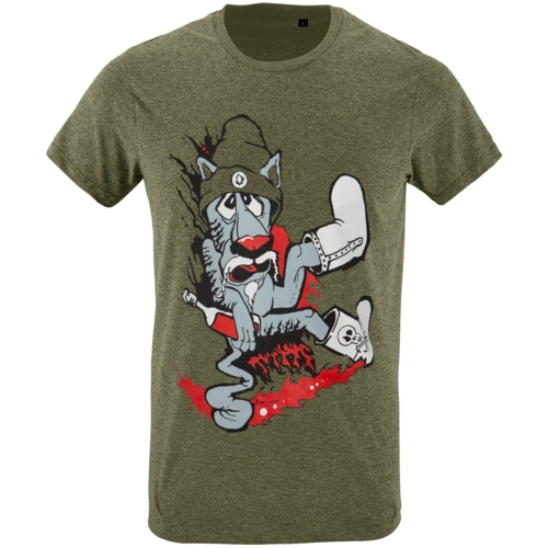 Футболка мужская «Ну, накати!», хаки Футболка мужская «Ну, накати!», хаки