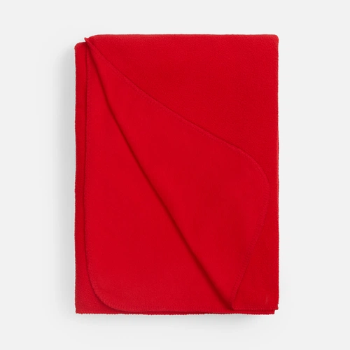 Флисовый плед Warm&Peace, красный Флисовый плед Warm&Peace, красный