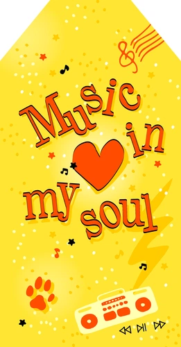 Футболка с эффектами «Music In My Soul» Футболка с эффектами «Music In My Soul»