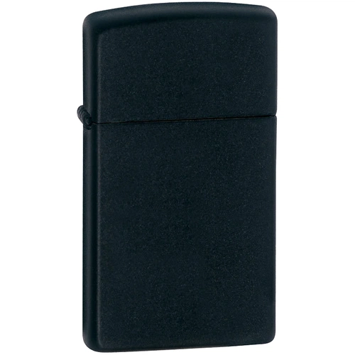 Зажигалка Zippo Slim Matt, матовая черная Зажигалка Zippo Slim Matt, матовая черная