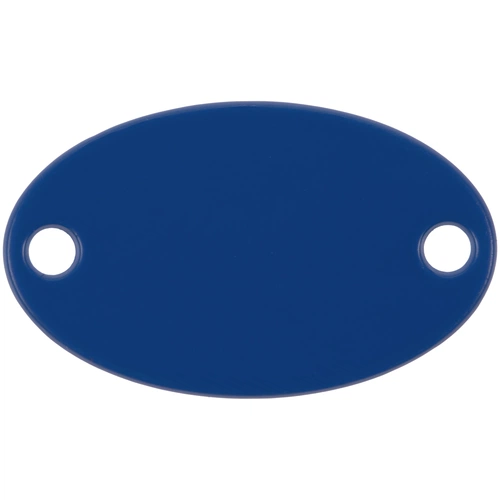 Шильдик металлический Alfa Oval, синий Шильдик металлический Alfa Oval, синий