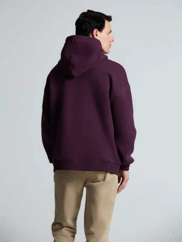 Худи Kulonga Oversize, фиолетовое Худи Kulonga Oversize, фиолетовое