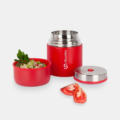 Термос для еды Relaxika 500, красный Термос для еды Relaxika 500, красный