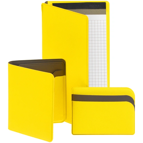 Чехол для карточек Dual, желтый Чехол для карточек Dual, желтый