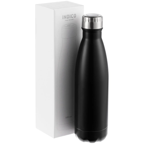 Смарт-бутылка Indico, черная Смарт-бутылка Indico, черная