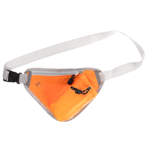 Сумка поясная с отделением для бутылки Waterun, оранжевая Сумка поясная с отделением для бутылки Waterun, оранжевая