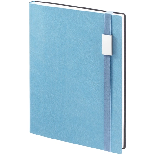 Ежедневник Vivian Metal, недатированный, голубой Ежедневник Vivian Metal, недатированный, голубой
