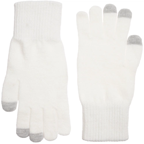 Перчатки сенсорные Urban Flow, молочно-белые Перчатки сенсорные Urban Flow, молочно-белые