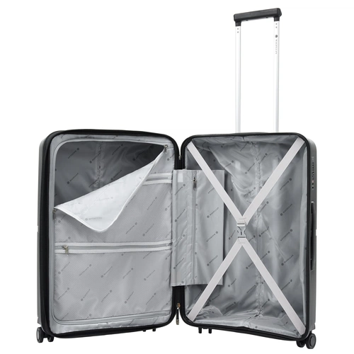 Чемодан Santiago M, черный Чемодан Santiago M, черный