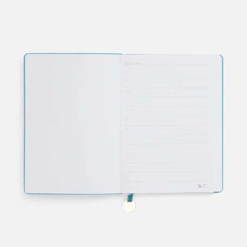 Ежедневник Lafite, недатированный, бирюзовый Ежедневник Lafite, недатированный, бирюзовый