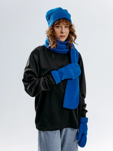 Шарф Fleecy, ярко-синий Шарф Fleecy, ярко-синий