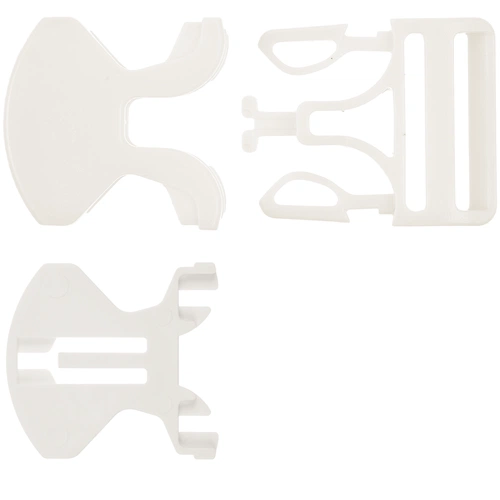 Застежка-пряжка односторонняя Triden, белый Застежка-пряжка односторонняя Triden, белый