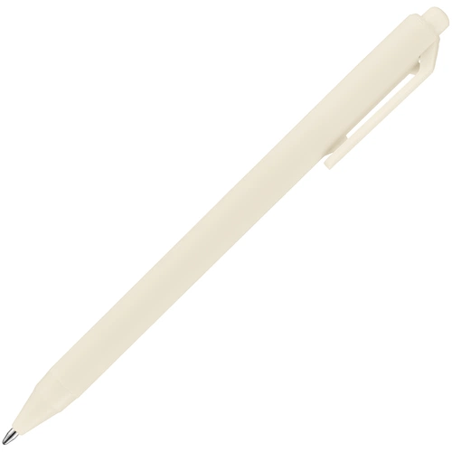 Ручка шариковая Cursive, бежевая Ручка шариковая Cursive, бежевая