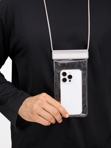 Водонепроницаемый чехол для телефона Aqualock, серый Водонепроницаемый чехол для телефона Aqualock, серый