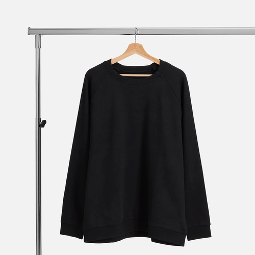 Свитшот унисекс Avenu, черный Свитшот унисекс Avenu, черный