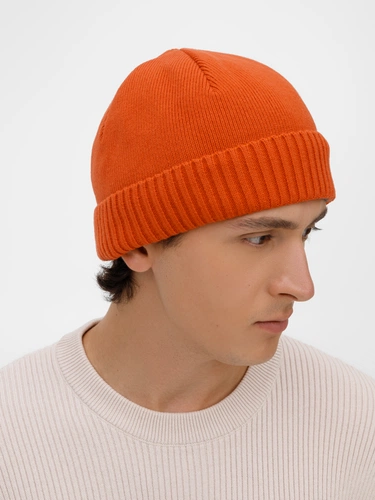 Шапка ComFleece, темно-оранжевая (кирпичная) Шапка ComFleece, темно-оранжевая (кирпичная)