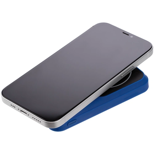 Магнитный беспроводной аккумулятор Top Force, 10000 мАч, cиний Магнитный беспроводной аккумулятор Top Force, 10000 мАч, cиний