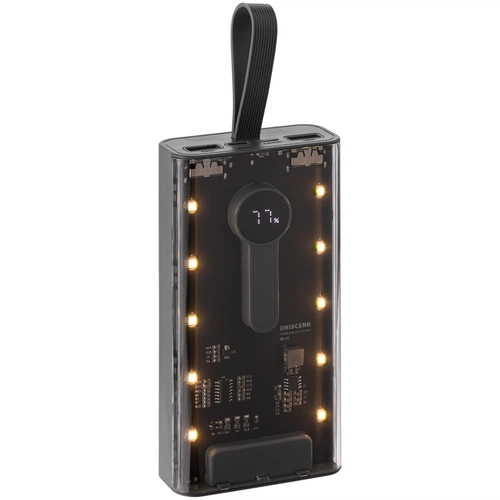 Аккумулятор Trellis Digital 10000 мАч, темно-серый Аккумулятор Trellis Digital 10000 мАч, темно-серый