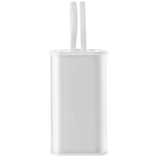 Аккумулятор с быстрой зарядкой Trellis Geek 10000 мАч, белый Аккумулятор с быстрой зарядкой Trellis Geek 10000 мАч, белый