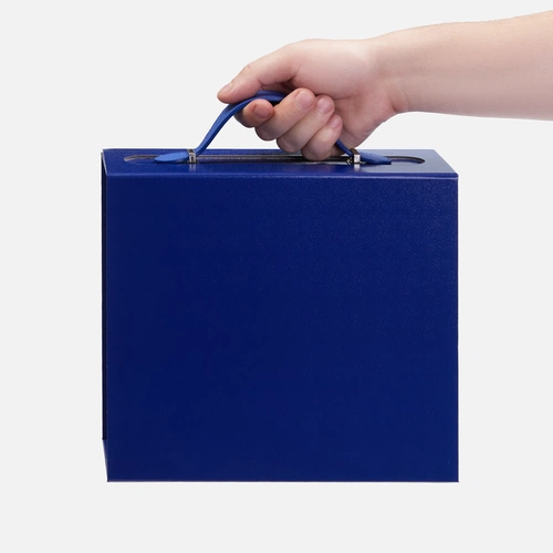 Коробка складная Holdfold, S, синяя Коробка складная Holdfold, S, синяя