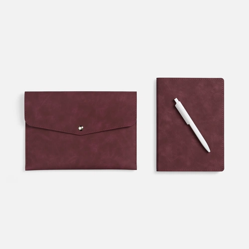 Набор Urban Folder, бордовый Набор Urban Folder, бордовый