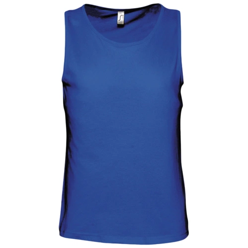 Майка мужская Justin 150, ярко-синяя Майка мужская Justin 150, ярко-синяя