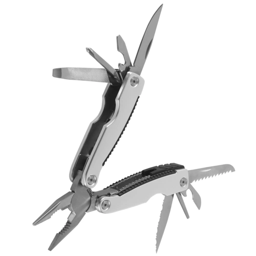 Набор Handmaster: фонарик и мультитул, серебристый Набор Handmaster: фонарик и мультитул, серебристый